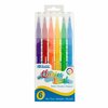 Bazic Products Washable Brush Markers, 6 Classic Colors, 72PK 1276